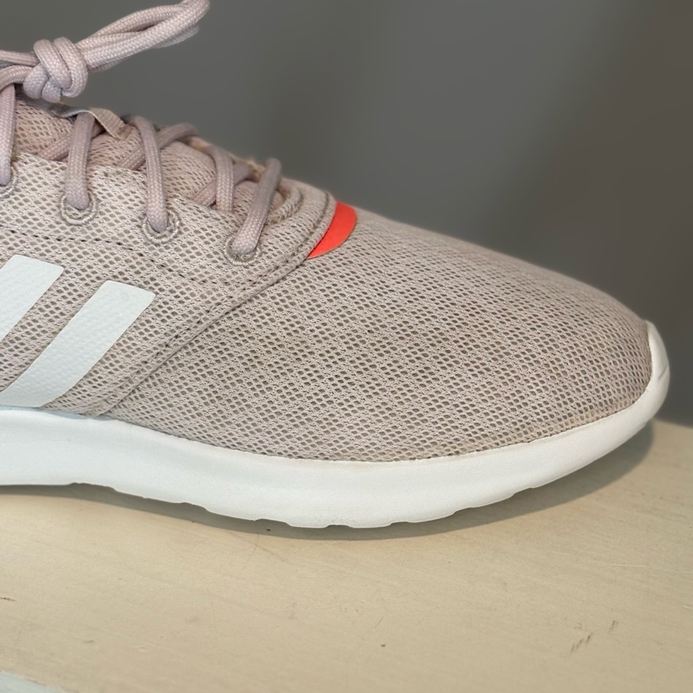 Adidas Womens QT Racer 2.0 GX5666 Pink Running Shoes Sneakers Size 11 - Picture 4 of 10